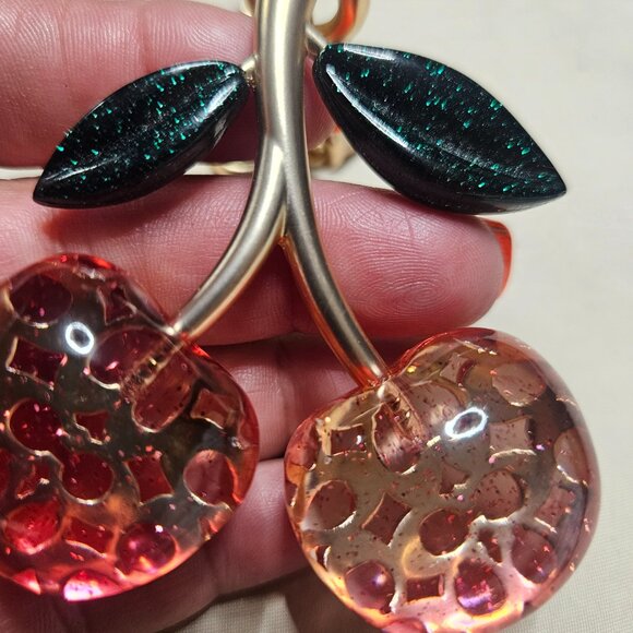 Coach Cherry Bag Charm - Picture 3 of 3